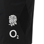 England Mens Gym Short - Black - 2025 - RFU Rose 