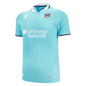 Glasgow Warriors Mens Away Rugby Shirt 25/26 - Front