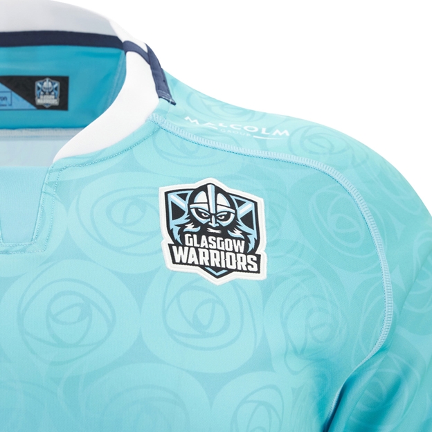 Glasgow Warriors Mens Away Rugby Shirt 25/26 - Warriors Badge
