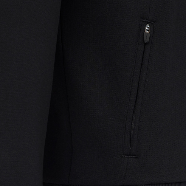England Mens Off Pitch Sweatshirt 26/27 Castore Black - Zipped Pockets Close-up