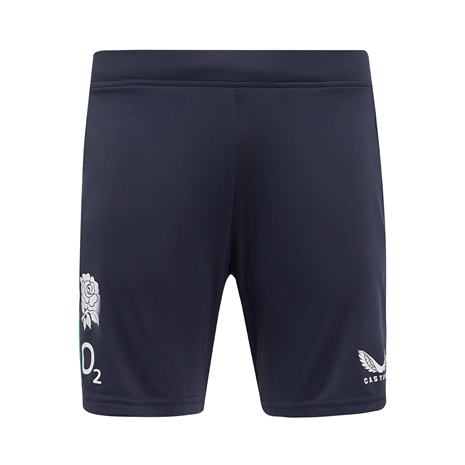 England Mens Performance Knit Shorts 25-26 Inkwell:Storm Blue - Front