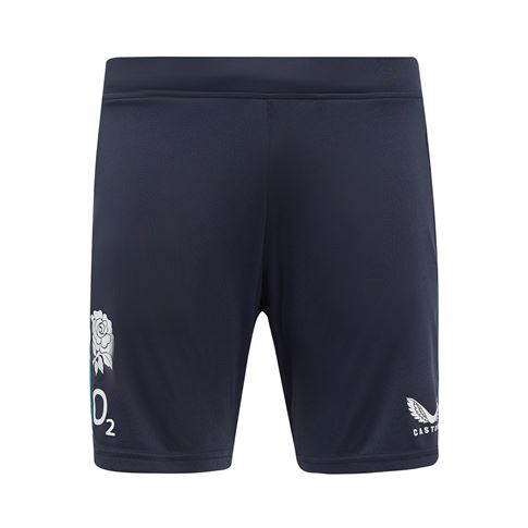 England Mens Performance Knit Shorts 25-26 Inkwell:Storm Blue - Front England Mens Performance Knit Shorts 25-26 Inkwell:Storm Blue - Front