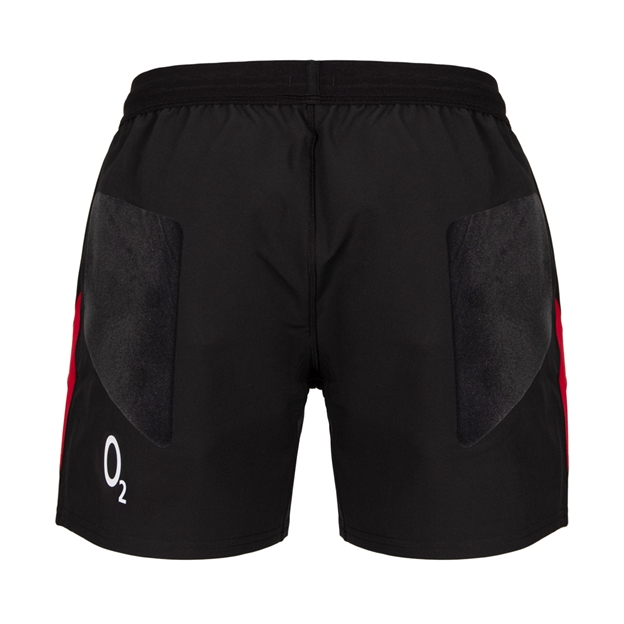 England Mens Contact Training Short Black 2025 - Back
