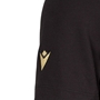 Italy Mens Supporters T-Shirt 25/26 Black - Macron 