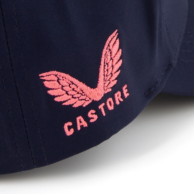 Harlequins Club Cap 26/27 Navy - Castore Logo Close-up