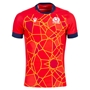 Scotland Mens Rugby Training Jersey - Red - 2025 Front 