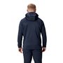 British and Irish Lions Mens 1/4 Zip Hoody Navy - Model Back 