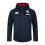 British and Irish Lions Mens 1/4 Zip Hoody Navy - Front 