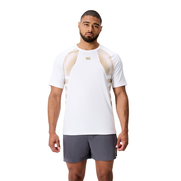 Canterbury Mens Tempo Training T-Shirt  - White