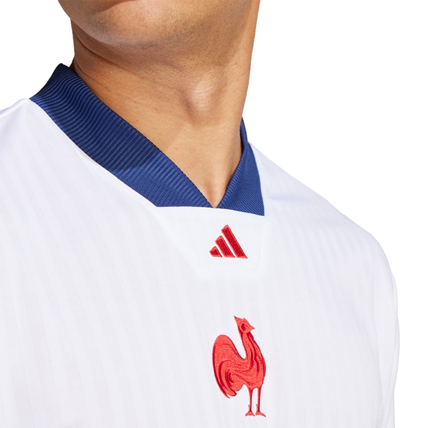 France Leisure Jersey White - Logo