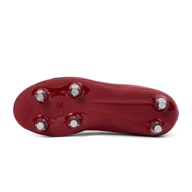 Canterbury Kids Stampede SG Rugby Boots Red - Soleplate
