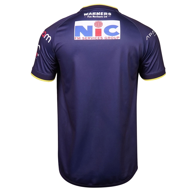 Leeds Rhinos Mens Home Rugby Shirt 2026 Blue - Back View