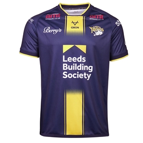 Leeds Rhinos Mens Home Rugby Shirt 2026 Blue - Front View