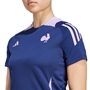 France Womens Performance Tee 25/26 Blue - FFR 