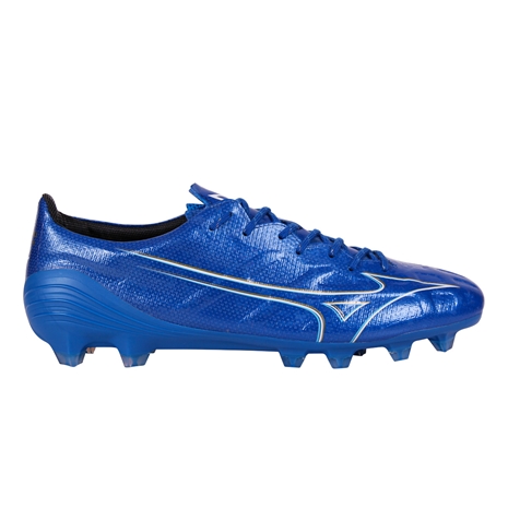 Mizuno Adults Alpha Elite Firm Ground Boots - Blue