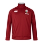 British and Irish Lions Mens 1/4 Zip Fleece Red - Front 