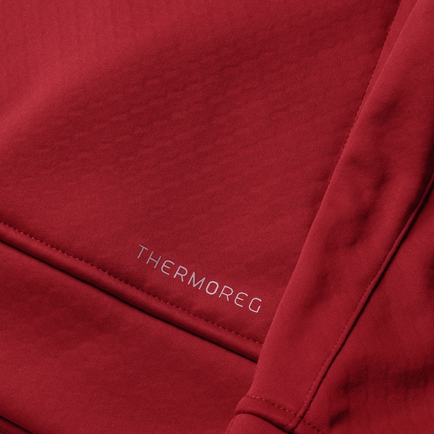 British and Irish Lions Mens 1/4 Zip Fleece Red - Thermoreg
