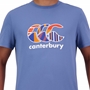 Canterbury Mens Uglies T-Shirt - Blue Logo 