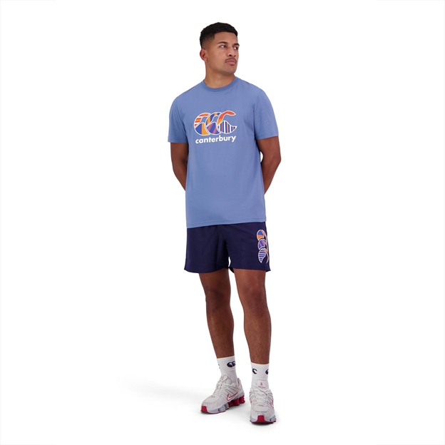Canterbury Mens Uglies T-Shirt - Blue Model