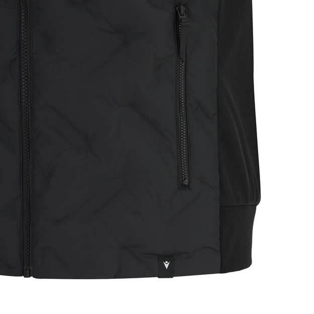 Scotland Mens Padded Gilet 25/26 - Zipped Pocket Close-up