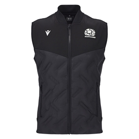 Scotland Mens Padded Gilet 25/26 - Front