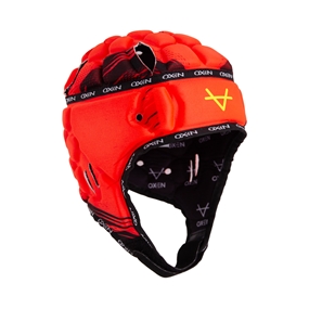 Oxen Adults DNA Headguard Orange Blaze - Front View