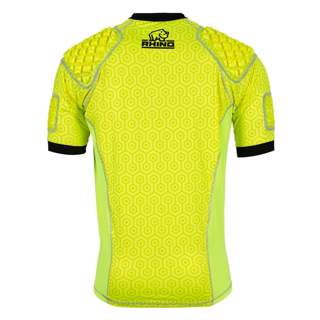 Rhino Adults Pro Protection Top Yellow - Back View