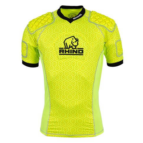 Rhino Adults Pro Protection Top Yellow - Front View