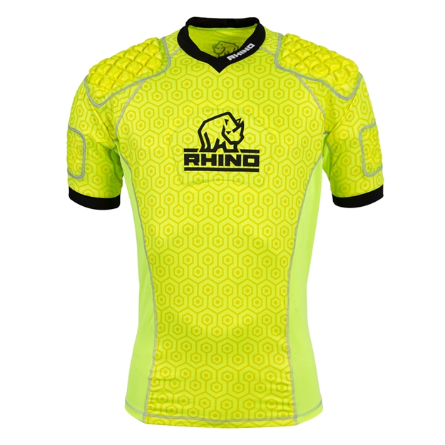 Rhino Adults Pro Protection Top Yellow - Front View