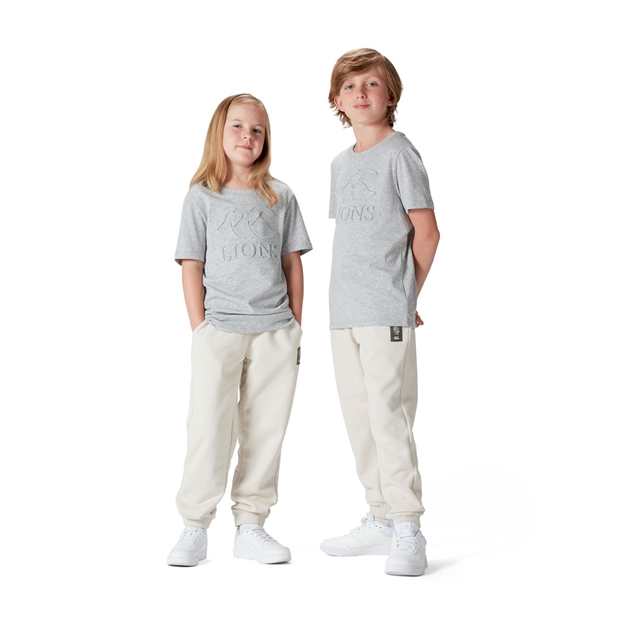 British and Irish Lions Junior Monument T-Shirt Grey - Models
