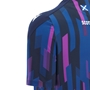 Scotland Mens Warm Up Rugby Shirt 25/26 Navy - Sleeve Detail 