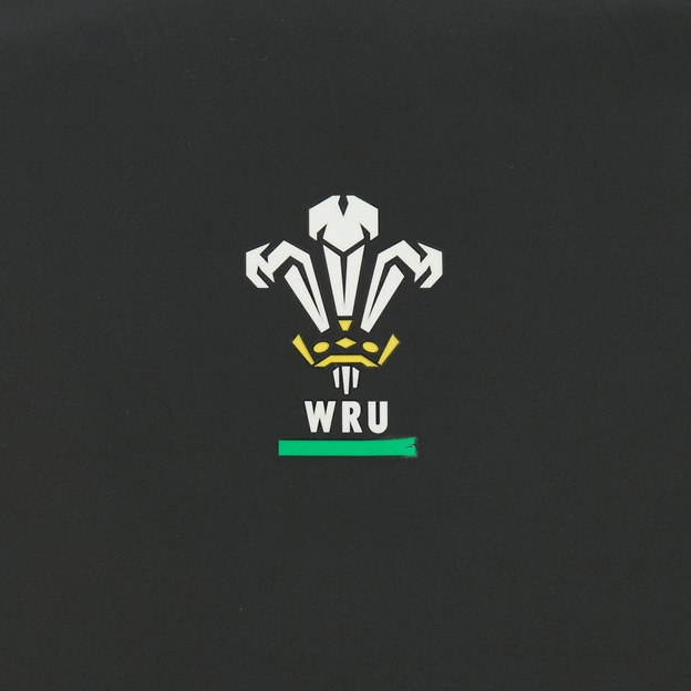 Wales Adults Backpack 26/27 Black - WRU Logo Close-up