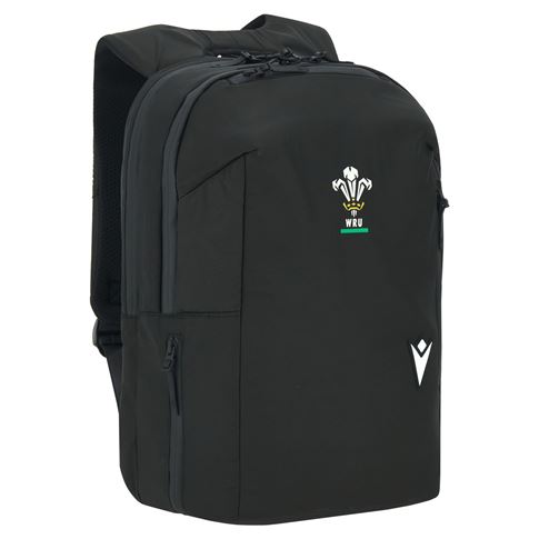 Wales Adults Backpack 26/27 Black - Front View