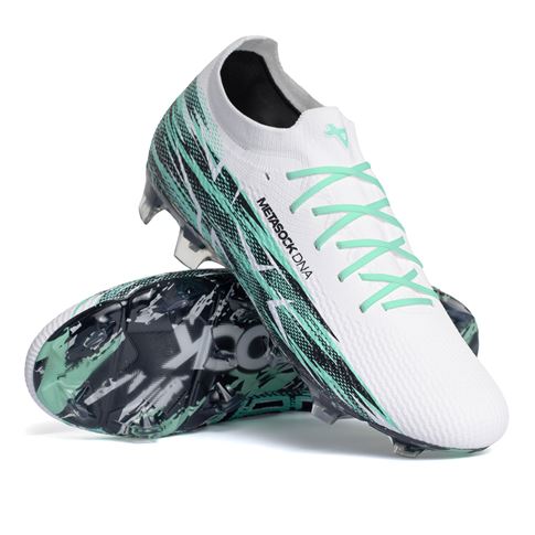 Oxen Adults Metasock Firm Ground Rugby Boots Cool Mint - Front