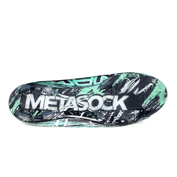 Oxen Adults Metasock Firm Ground Rugby Boots Cool Mint - Soleplate