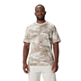 British and Irish Lions Mens Camo T-Shirt - Taupe - Model Front 