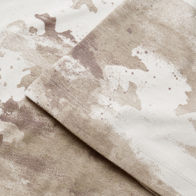 British and Irish Lions Mens Camo T-Shirt - Taupe - Hem