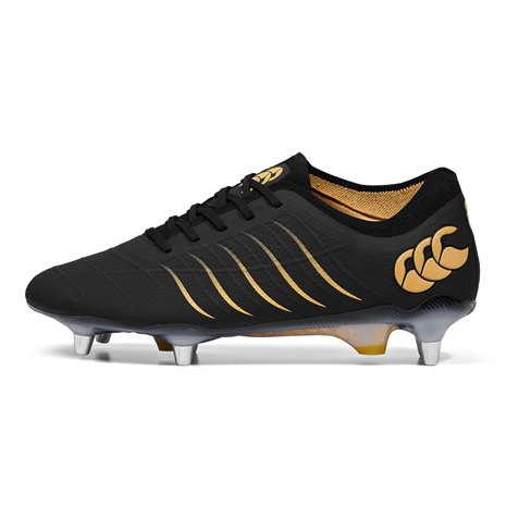 Canterbury Adults Phoenix 2.0 Elite Soft Ground Rugby Boots - Black