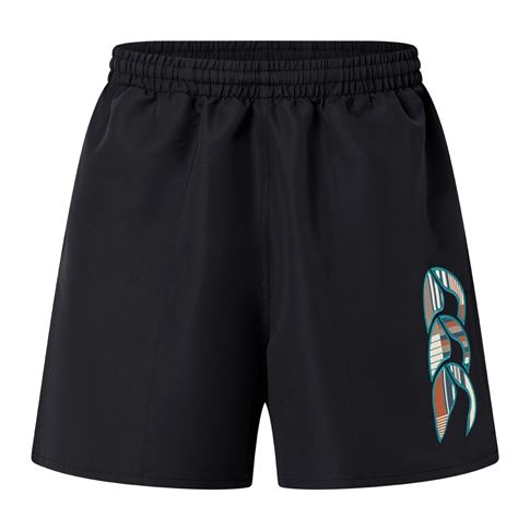 Canterbury Mens Uglies Tactic Shorts Black - Front View