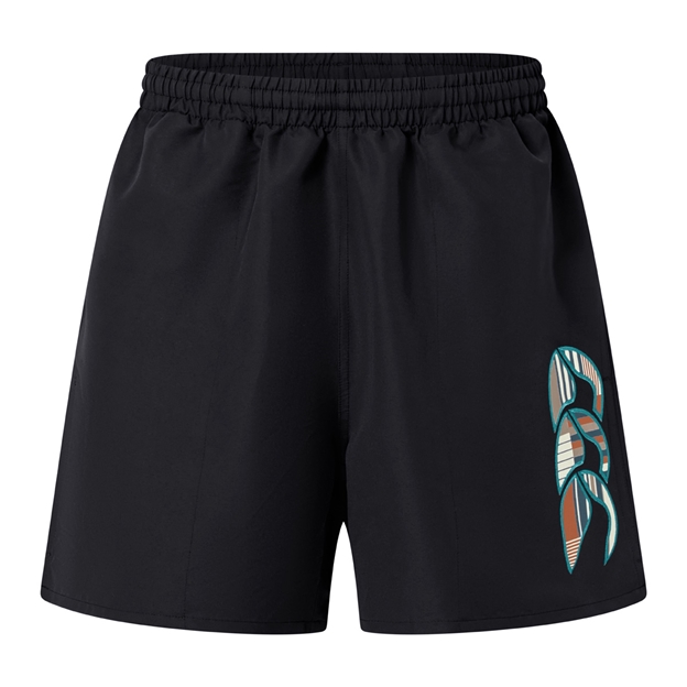 Canterbury Mens Uglies Tactic Shorts Black - Front View