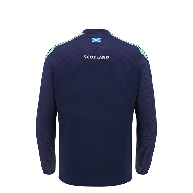 Scotland Junior Round Neck Training Top - 2025 - Back