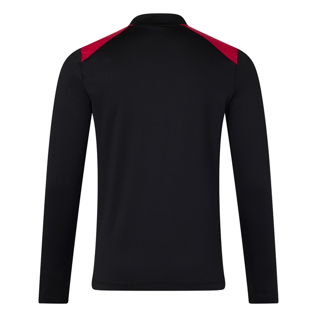 England Mens Performance Midlayer Top 26/27 Castore Black - Back