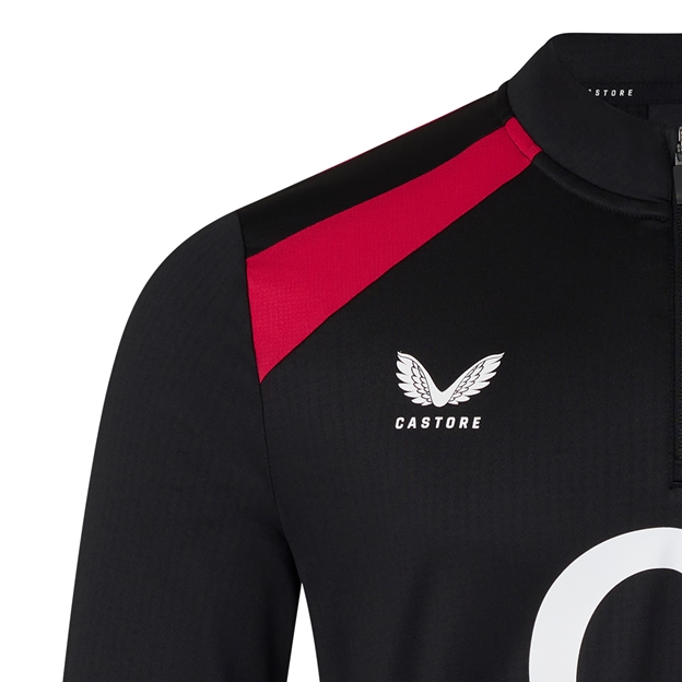 England Mens Performance Midlayer Top 26/27 Castore Black - Castore