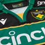 Northampton Saints Kids Home Rugby Shirt - Short Sleeve - 2025 - Flat 