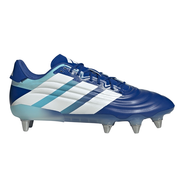 Adidas Adults Kakari RS Soft Ground Rugby Boots Team Royal Blue - Outstep View