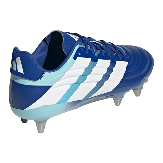 Adidas Adults Kakari RS Soft Ground Rugby Boots Team Royal Blue - Heel View