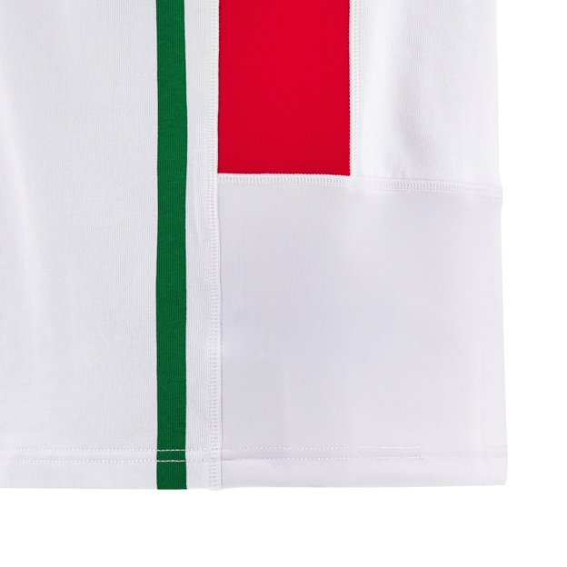 Wales Mens Away Cotton Rugby Shirt - Short Sleeve 24/25 - Hem