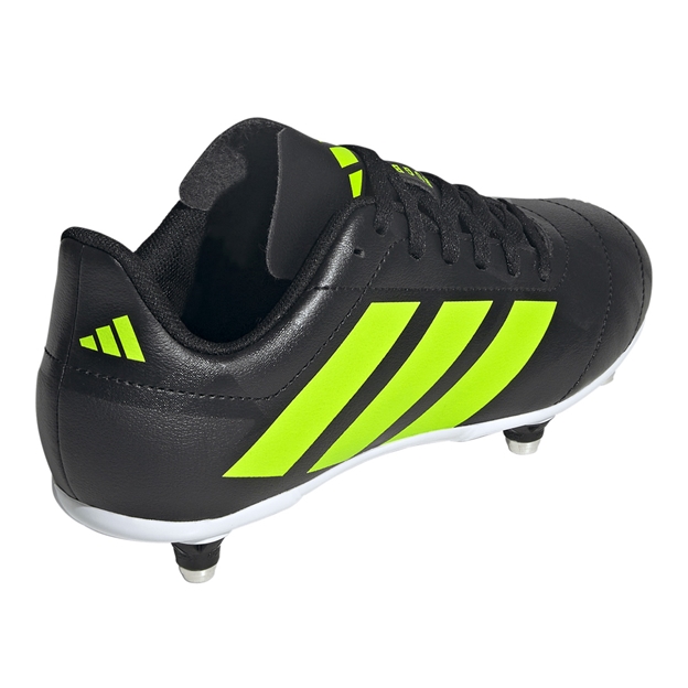 adidas Kids Soft Ground Rugby Boots Black - Back