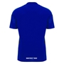 Glasgow Warriors Mens Training T-Shirt 25/26 Electric Blue Black - Back 