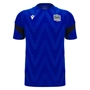 Glasgow Warriors Mens Training T-Shirt 25/26 Electric Blue Black - Front 